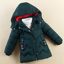 Childrens cotton clothes 2022 new children clothes spring clothes boy down cotton clothes thickened cotton padded jacket in handsome young childrens jacket