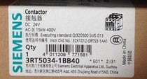 3RT5034-1BB40 3RT5034-1BB40 3RT5034-1B 0 3RT5034-1B DC24V completely new contactor