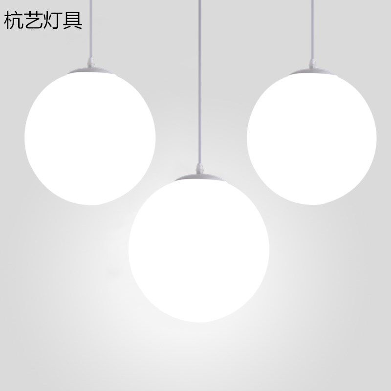 Modern minimalist headboard Ball creative personality shop Commercial milk tea shop Dining Room Bar Counter Clothing Shop Spherical Chandeliers
