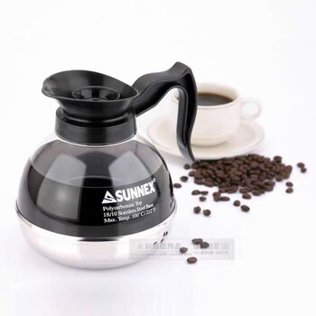 New lix coffee pot stainless steel bottom pc coffee pot appliance 1.8l brewed coffee stove induction cooker suitable for