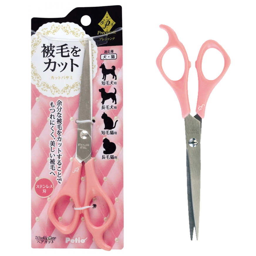 Japan's Petio Padio dog hair cut straight cut beauty scissors Teddy Golden Hair Bomei trimming scissors
