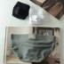Văn học gốc Thanh niên Đồ lót nam Cotton Nhật Bản Xu hướng eo thấp U Thiết kế lồi Túi màu rắn
