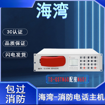 Gulf fire telephone host TS-GSTN60 is coupled with N601 telephone extension 8304 telephone module