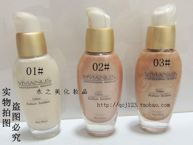  Special cabinet VIVIANUS Fife poetry light-sensitive polychrome liquid powder bottom liquid facial powder bottom liquid 35g