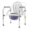Mobile toilet chair for the elderly Toilet chair for the disabled Patient toilet Stool chair Stool Foldable toilet chair