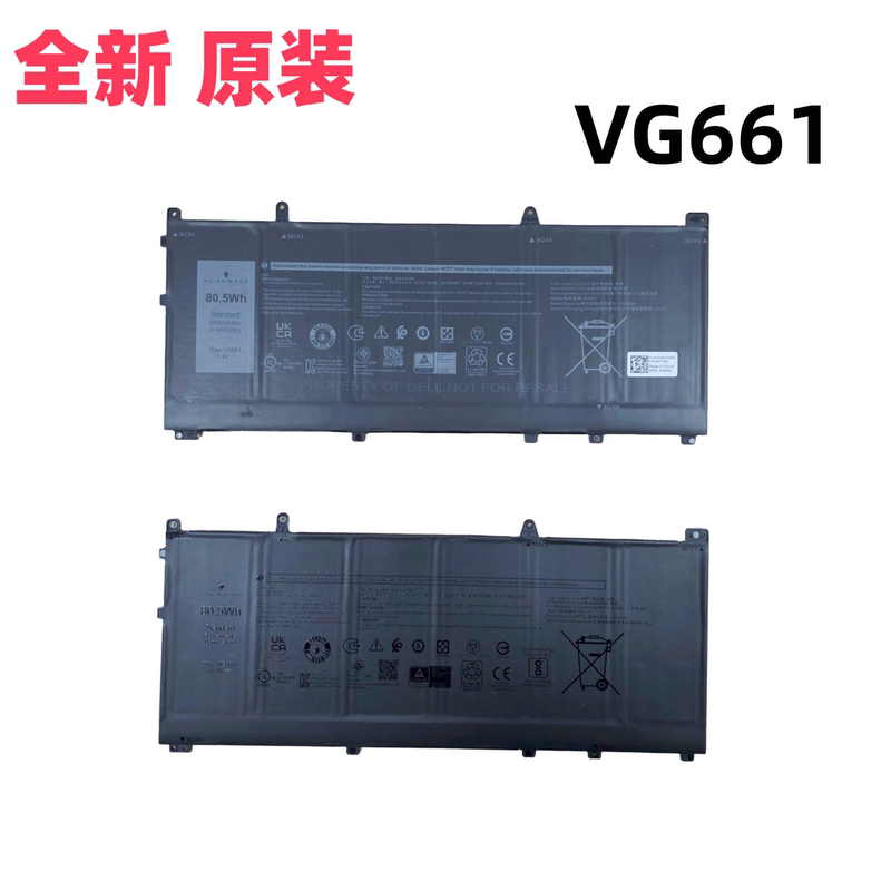 Original Dell Alienware X14 R1 R2 P150G Vg661 Dknwn Battery Original Dell Alienware X14 R1 R2 P150G Vg661 Dknwn Battery