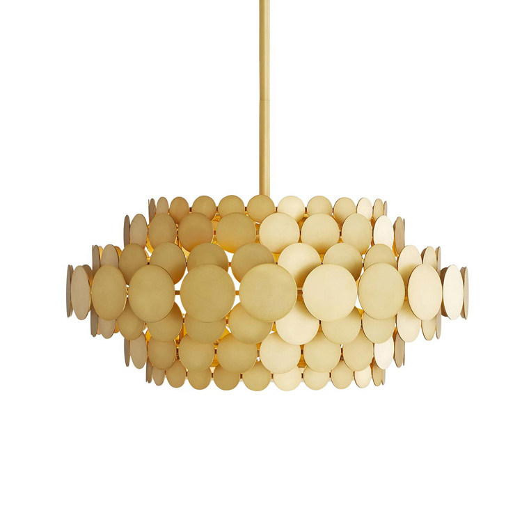 Modern minimal atmospheric chandelier living room lamp designer light luxury bedroom villa dining room chandelier