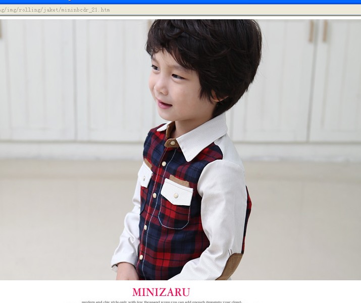 Chemise enfant à manche longue - Ref 2084261 Image 13