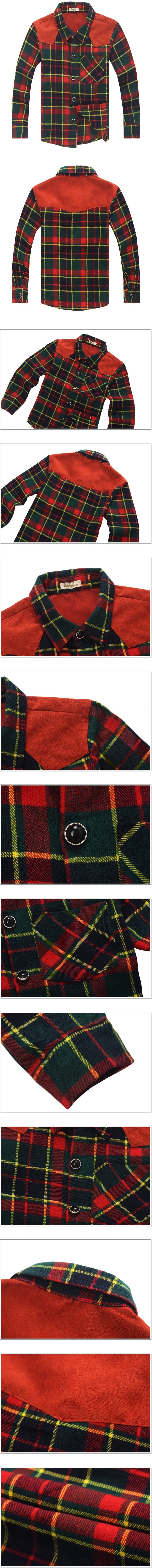 Chemise garcon à manche longue - Ref 2082206 Image 9