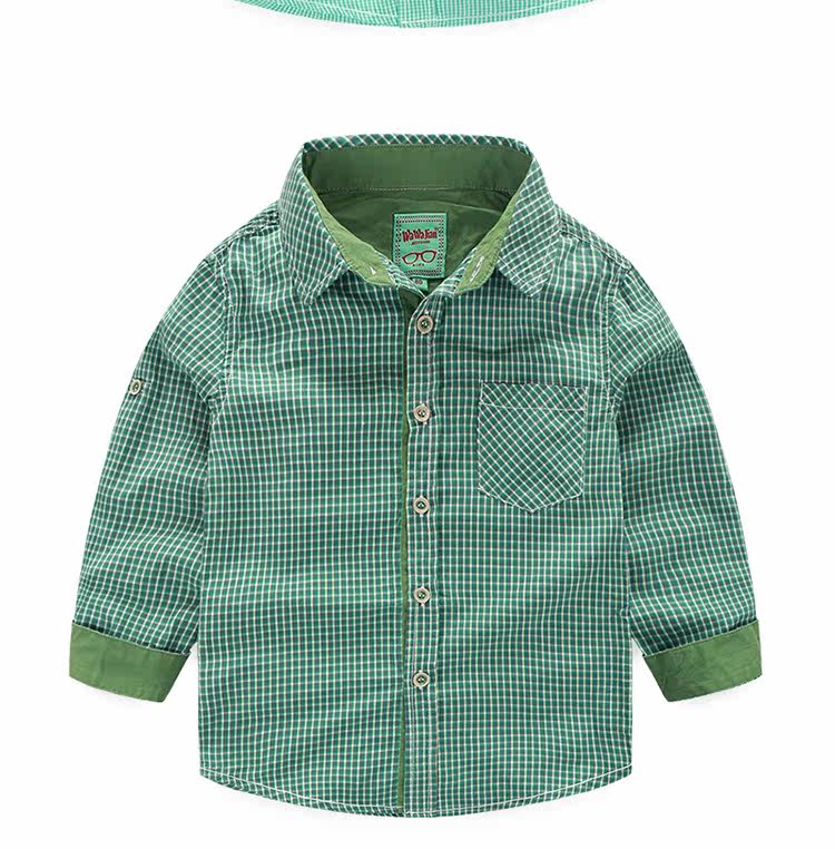 Chemise garcon à manche longue - Ref 2082198 Image 14