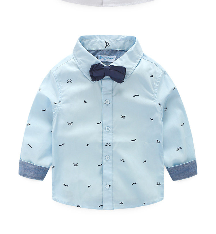 Chemise garcon à manche longue - Ref 2082197 Image 15