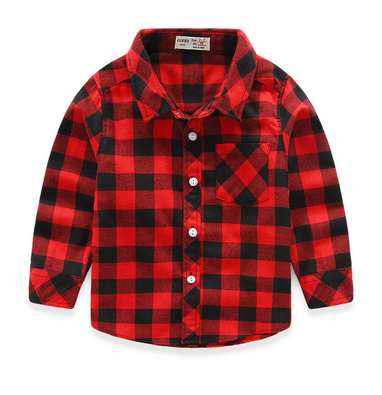 Chemise garcon à manche longue - Ref 2082151 Image 14