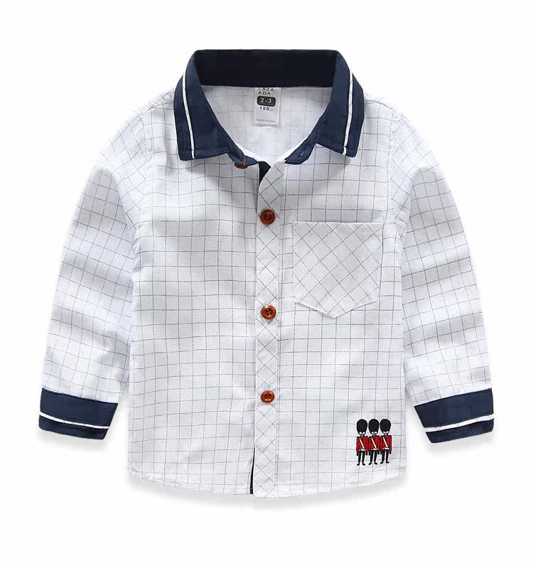 Chemise garcon à manche longue - Ref 2082163 Image 13