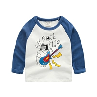 Гитара синего рукава