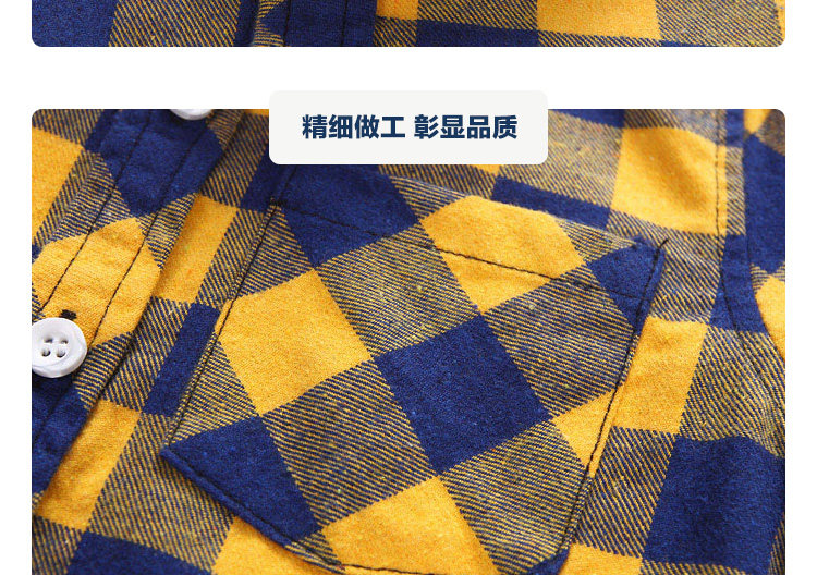 Chemise garcon à manche longue - Ref 2082151 Image 18