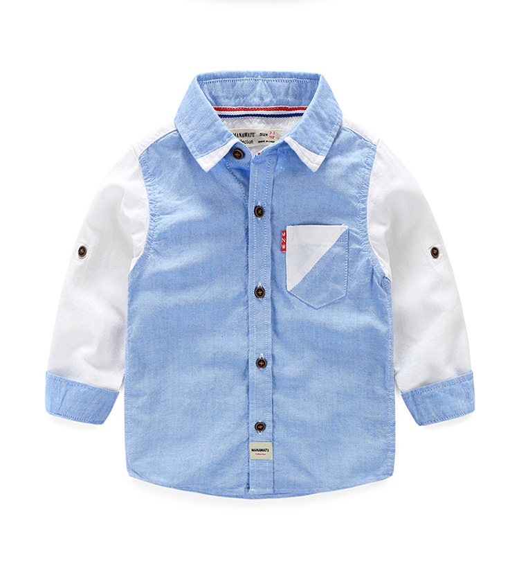 Chemise garcon à manche longue - Ref 2082194 Image 12