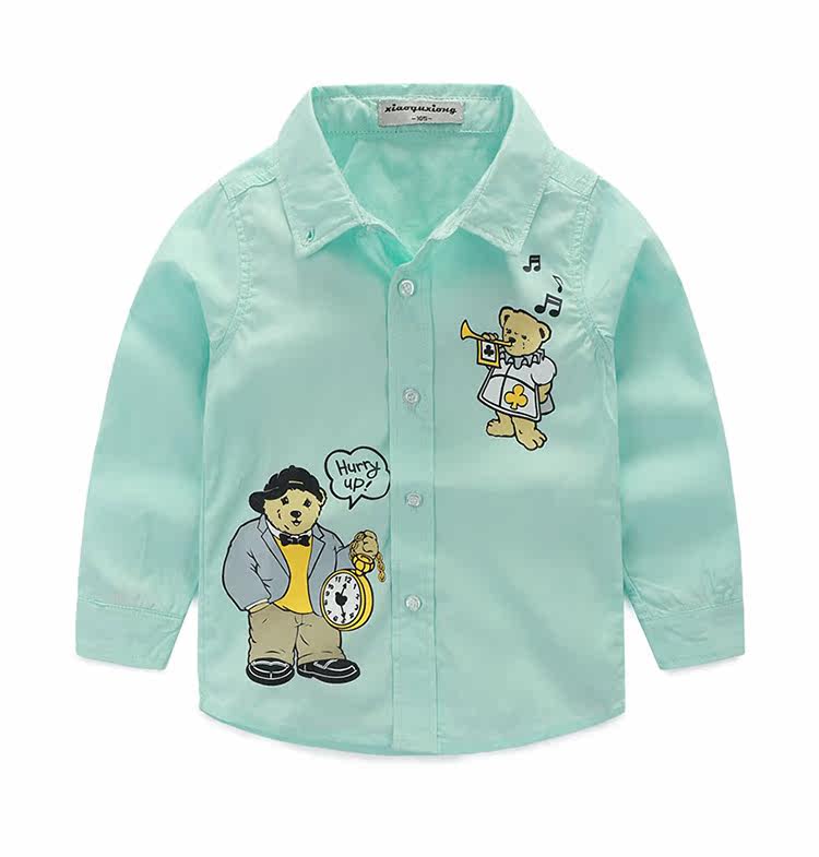 Chemise garcon à manche longue - Ref 2082161 Image 13