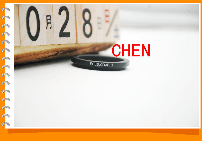 Metal filter mirror switching ring small transfer large cis-ring 36mm-32mm switching ring