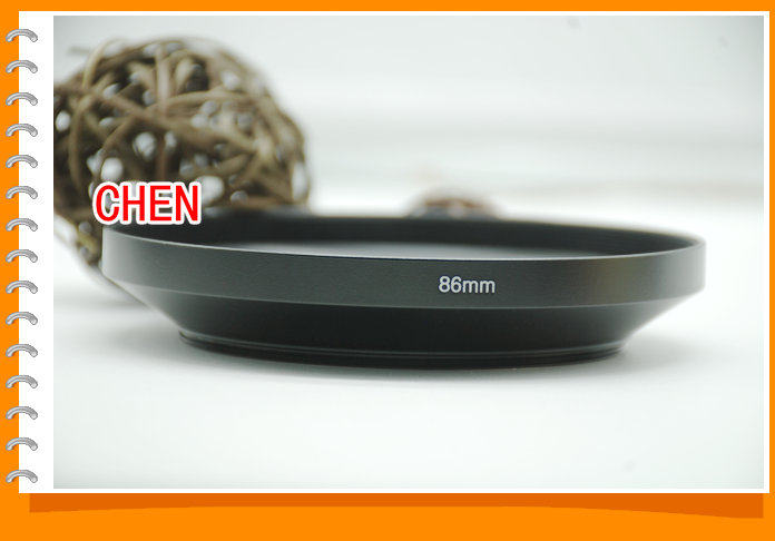 86mm Metal Wide Angle Shade Lens Metal Romouth Shade suitable for full painting amplitude 20mm focal length