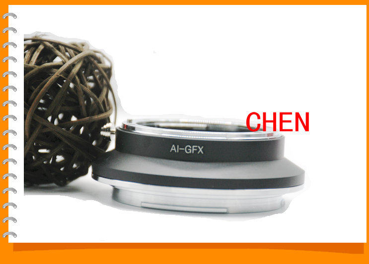 Application of Nikon AI F D lens transfer Fuji GFX in picture frame body switching ring Manual matching