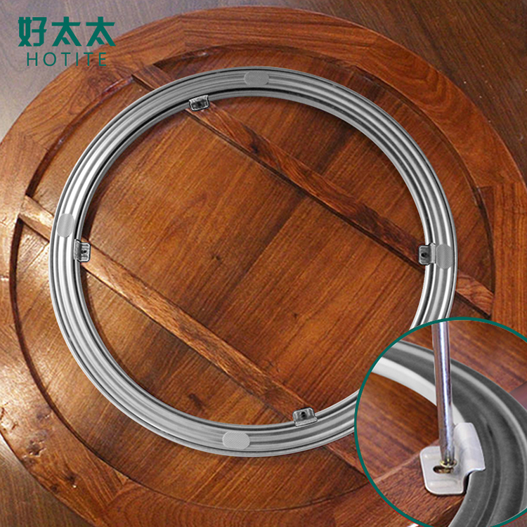 Wood Table High Bearing Cold Rolled Steel Table Turntable Home Round Table Turntable Base Bearing Wooden Marble Track