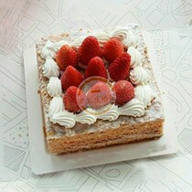 Nuo Xin Lecake Fruit Birthday Cake Shanghai Beijing Official Website Delivery (Strawberry Napoleon) Special Offer