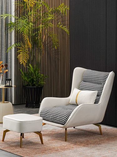 Итальянский сингл диван тысяча птиц сетка северная ленивая семейная гостиная балкон современный отдых высокий тигр