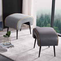 Nordic Light Extravaganza Gig round stool Modern minimalist Living room Bedroom Fashion makeup stool Creativity Swap bench foot pedal
