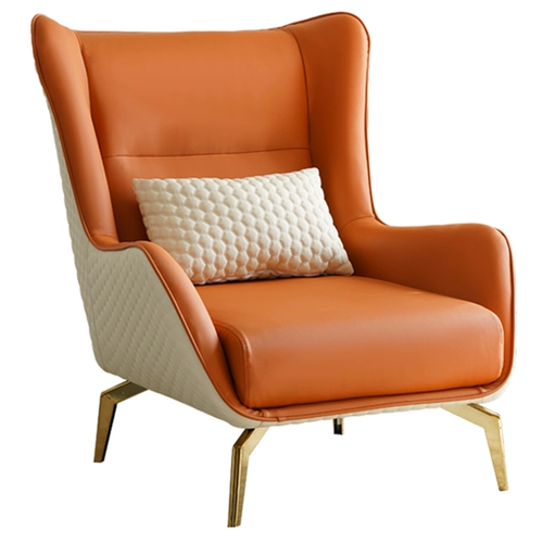 Итальянский одноразовый диван -стул легкий роскошный суперволокный кожа современный балкон дизайнер дизайнерский дизайнерский случайный высококачественный ленивый тигр стул