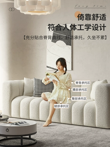 Ткань для двоих, диван для гостиной для отдыха, простой и элегантный дизайн