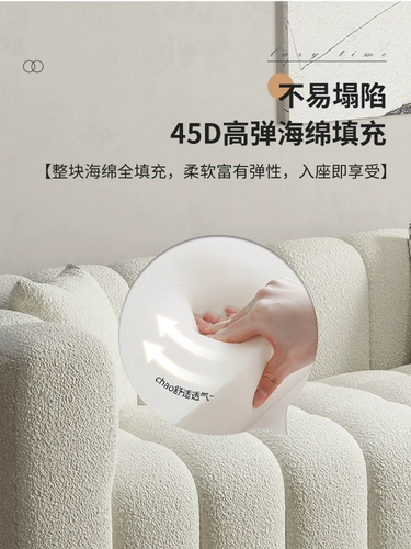 Ткань для двоих, диван для гостиной для отдыха, простой и элегантный дизайн