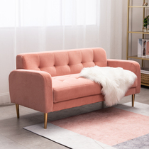 Small Family Sofa Nordic Duo Duo Trio Sofa Rental Room Studio Apartment Boutique Clothing Shop Sofa