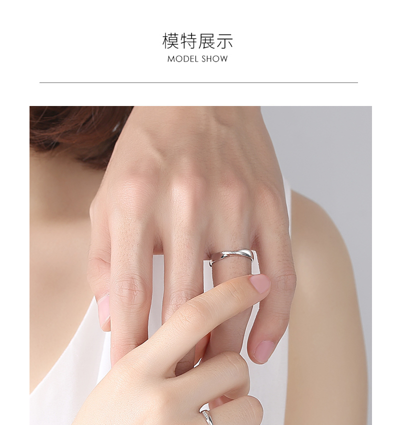 Bague mixte LEDIR en Argenterie - Ref 3088234 Image 15