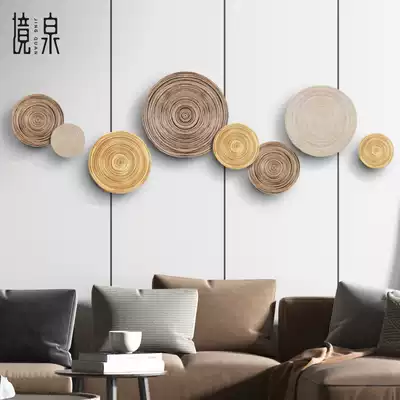 Southeast Asia bamboo woven wall decoration pendant corridor aisle wall decoration living room wall hanging wall decoration