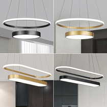 Nordic Modern Led Restaurant Special Chandelier Brief Cozy Dining Room Dining Room Table Light Creativity Commercial Art Bar Lights