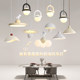 Cream style Internet celebrity shop living room bedroom dining room chandelier