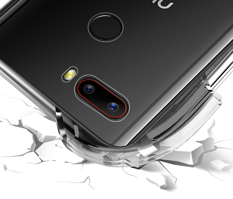 Nubian Z18mini điện thoại vỏ bảo vệ tay áo Nubia z18 silicone mềm bóng thả sức đề kháng edging nam và nữ - Phụ kiện điện thoại di động ốp lưng active 3