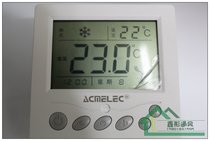 CMELEC Central air conditioning panel AE-Y305 large LCD temperature controller Room thermostat
