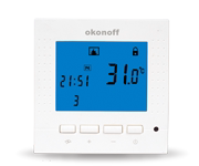 OKONOFF Water floor heating controller panel) Electric floor heating thermostat heating switch