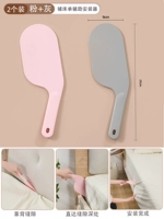 [Толстый материал ABS] розовый+серый [2 установка]