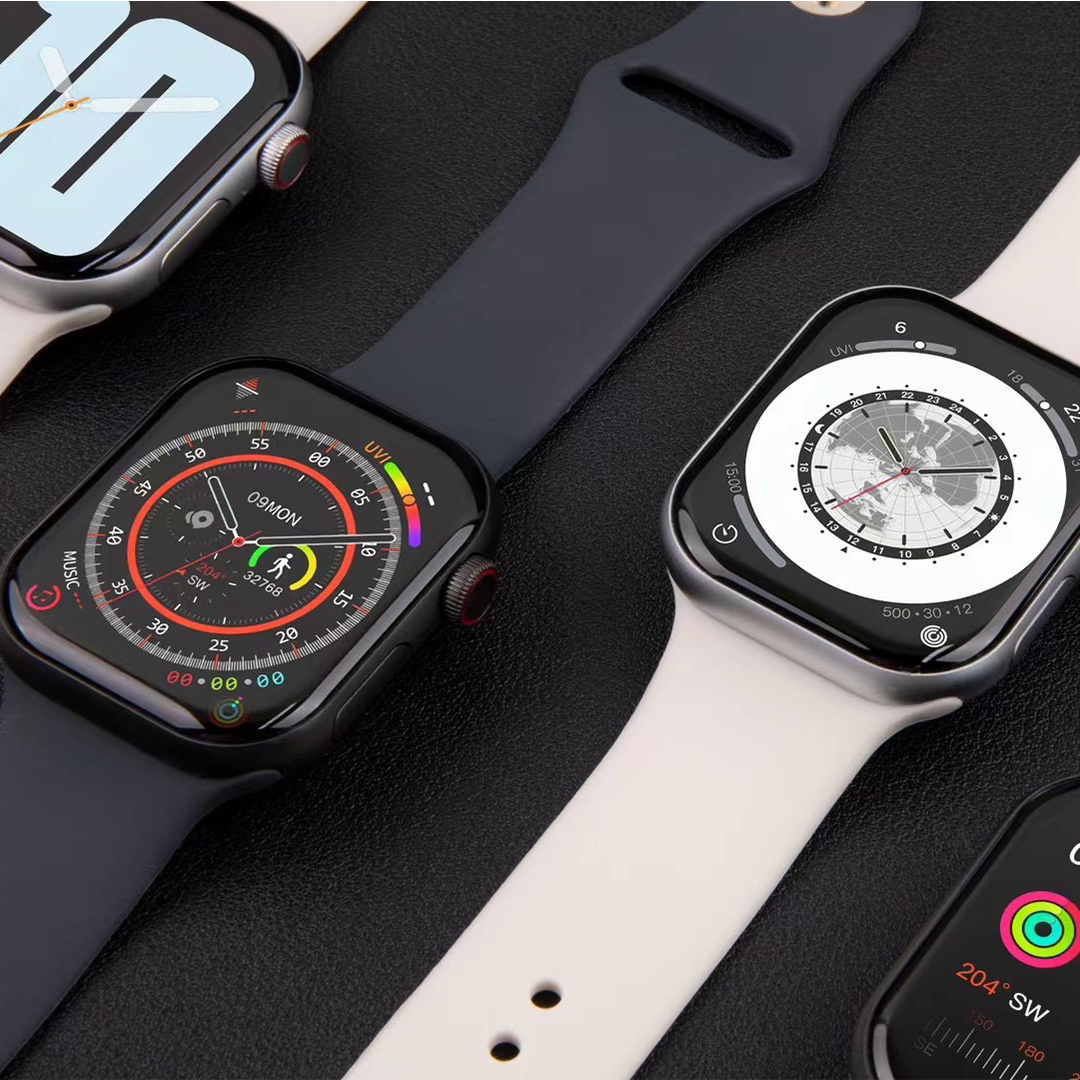 Huaqiangbei S10 Multifunctional Smart Bracelet with Dynamic Island, Bluetooth Calling, Heart Rate and Blood Pressure Monitoring, Offline Payment, Nfc, Sports Bracelet for Women