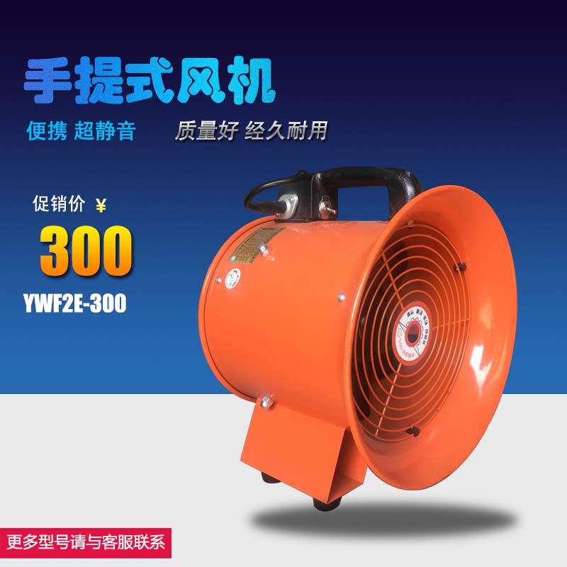 Belde Outer rotor axial flow blower portable ventilator mute exhaust fan YWF2E-300 250