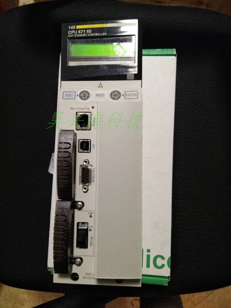 施耐德PLC 模块 140CPU67160 实物图片 施耐德
