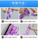 妙洁拖把头卡槽式大号35/39cm胶棉替换头挂钩38cm家用海绵拖把头