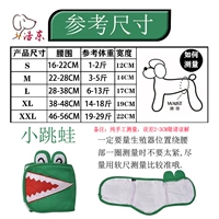 Маленькая прыжковая лягушка мужская собака