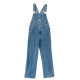 zopiclone retro denim suspenders vintage ຂອງແມ່ຍິງ slim ວ່າງຂາກວ້າງ trousers ອາເມລິກາ suspenders