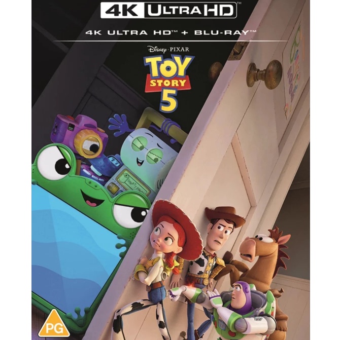 4K Uhd Toy Story 5 (2026) with Chinese and Cantonese Dolby Vision Blu-Ray Disc Blu-Ray Movie