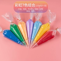 Кремовый, радужный, 100 мл, 7 цветов