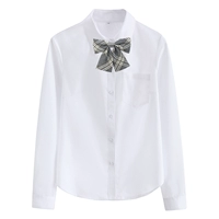 Белая рубашка, галстук-бабочка