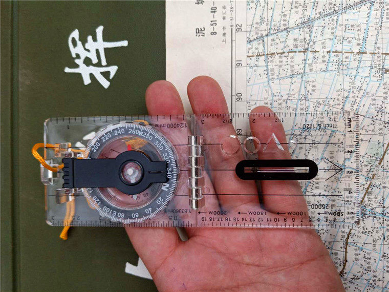 Retired Brigade Customized Combat Readiness Reconnaissance Operation Refers North Needle Compass Light Riding Outdoor Portable Small Compass